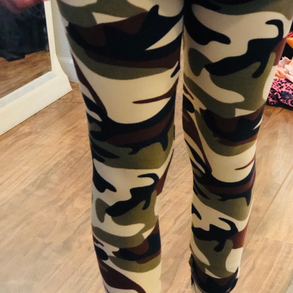 Camouflage leggings